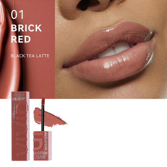 Matte Lip Gloss – Long-Lasting, Rich Warm Shades