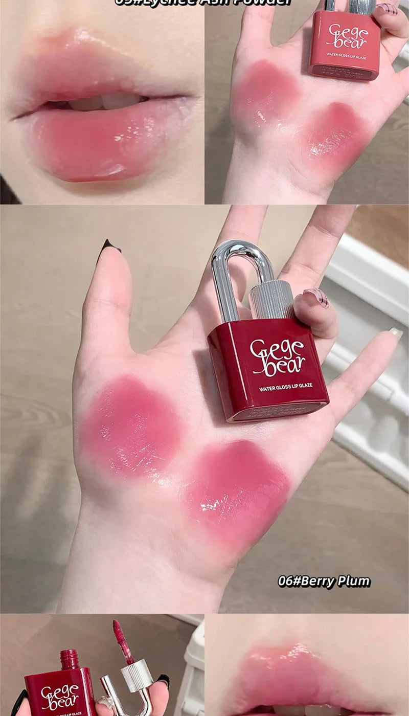 Gege Bear Lockheart Water-Gloss Lip Gloss