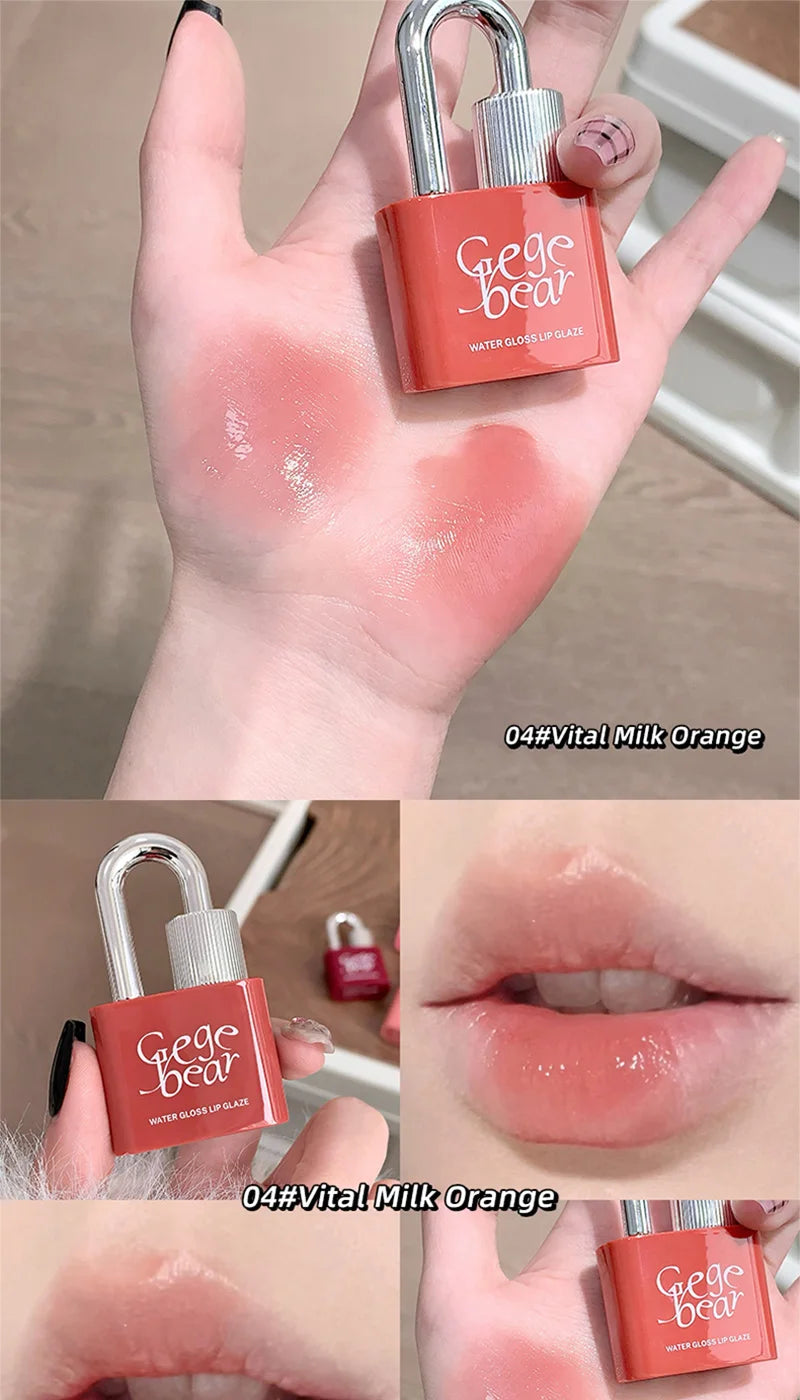 Gege Bear Lockheart Water-Gloss Lip Gloss