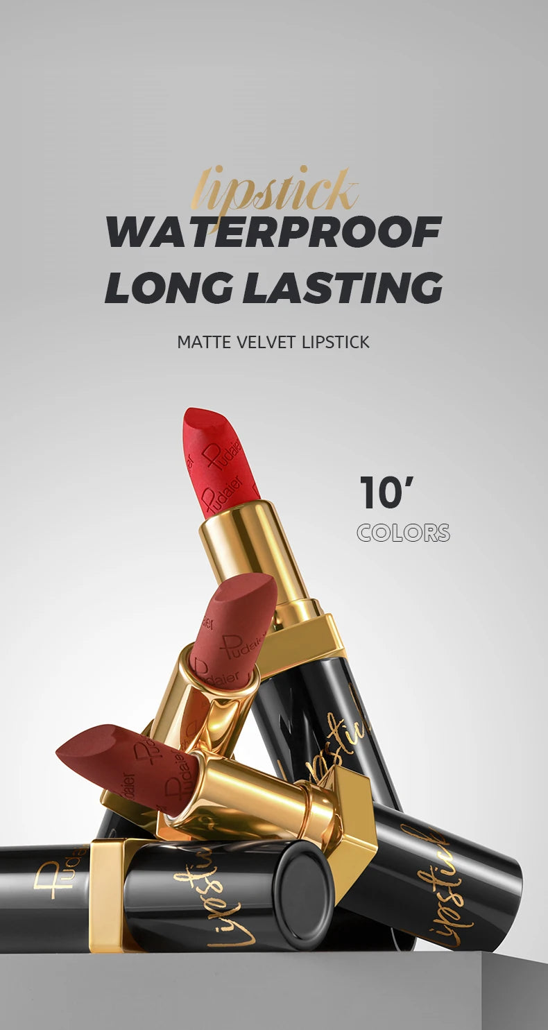 Stay Bold – Waterproof Luxury Lipstick