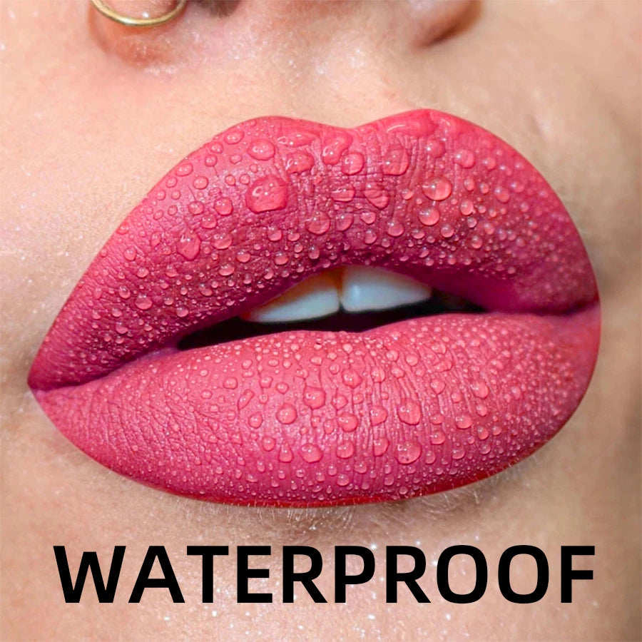 19 Matte Velvet Shades – Waterproof & Bold