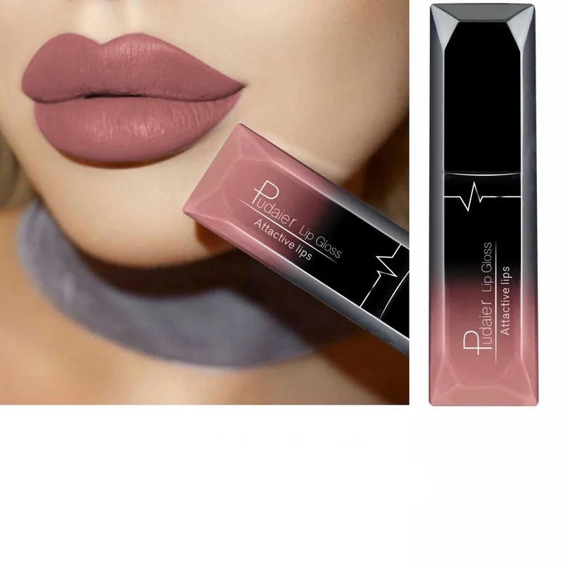 17 Matte Lip Shades – Long-Lasting Liquid Lipstick