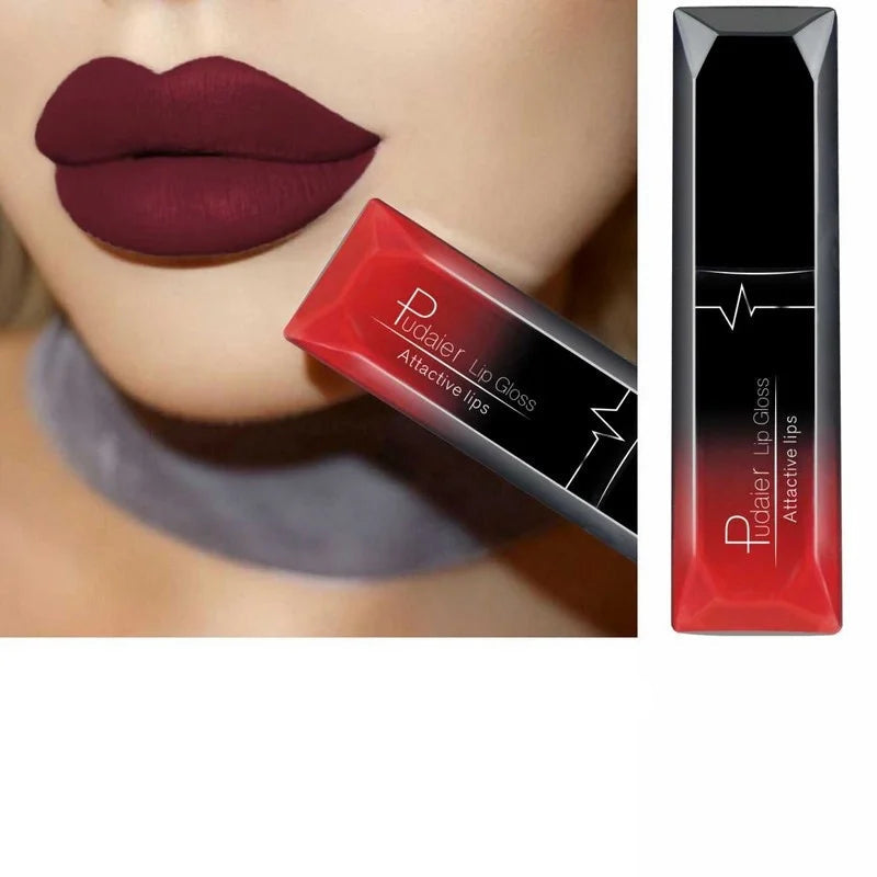 17 Matte Lip Shades – Long-Lasting Liquid Lipstick