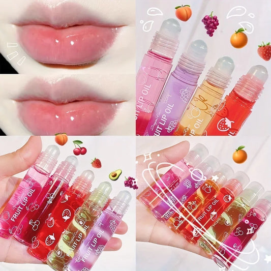 Fruit Roll-On Lip Balm (Grape) – Hydrating & Fruity