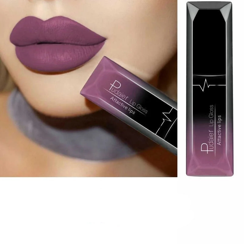 17 Matte Lip Shades – Long-Lasting Liquid Lipstick
