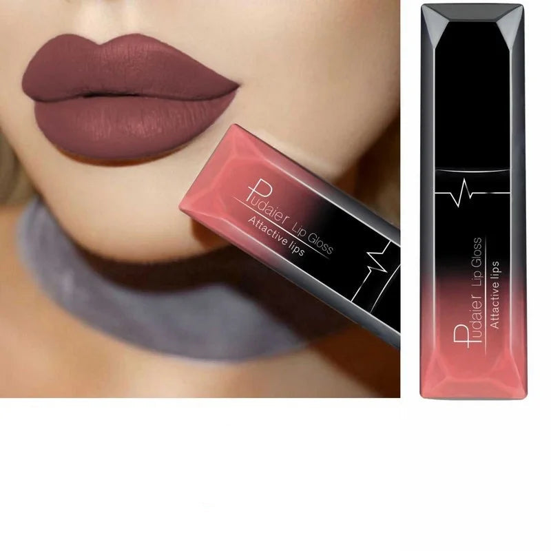 17 Matte Lip Shades – Long-Lasting Liquid Lipstick