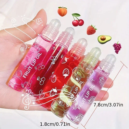 Fruit Roll-On Lip Balm (Grape) – Hydrating & Fruity