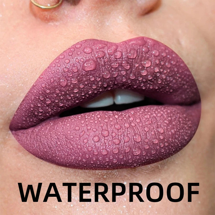 19 Matte Velvet Shades – Waterproof & Bold
