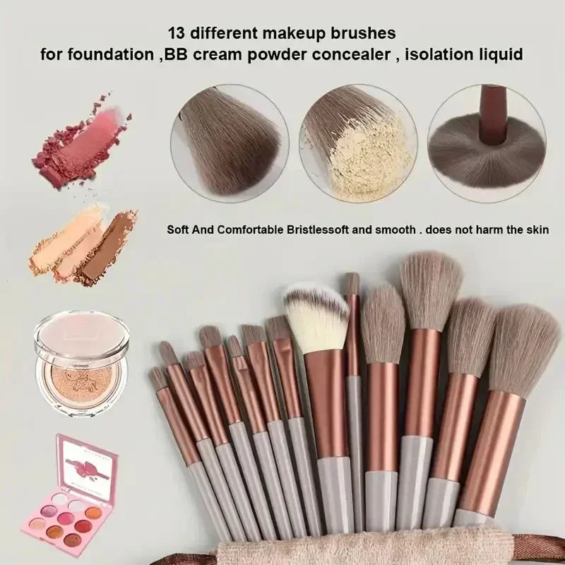 Makeup Brush Set – Soft Brushes for All Makeup