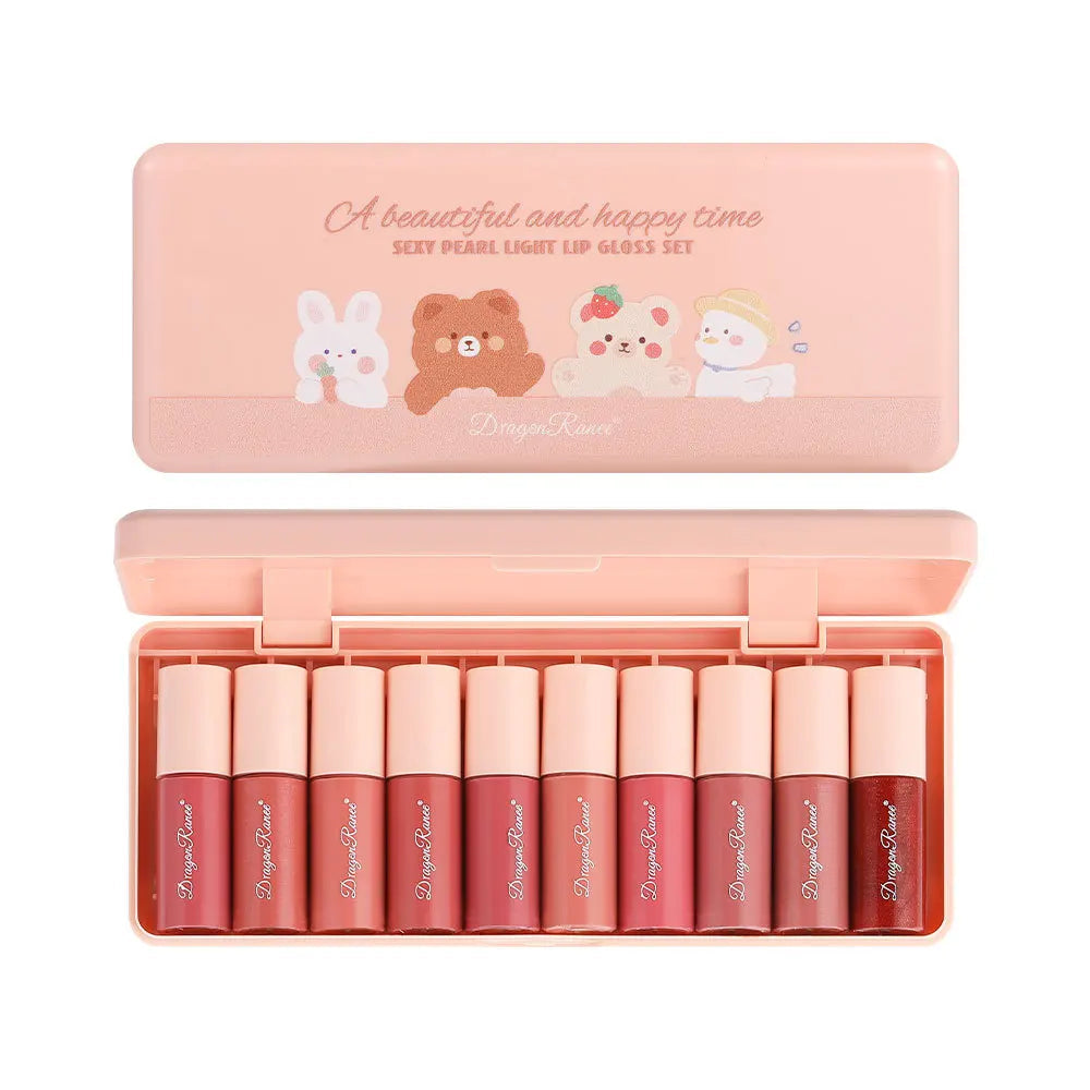 Vibrant Lip Glaze Set – Bold & Charming