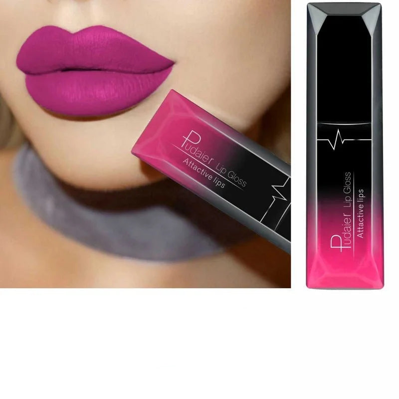 17 Matte Lip Shades – Long-Lasting Liquid Lipstick