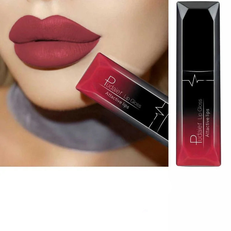 17 Matte Lip Shades – Long-Lasting Liquid Lipstick