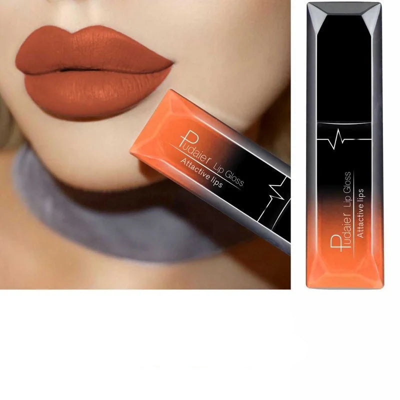 17 Matte Lip Shades – Long-Lasting Liquid Lipstick