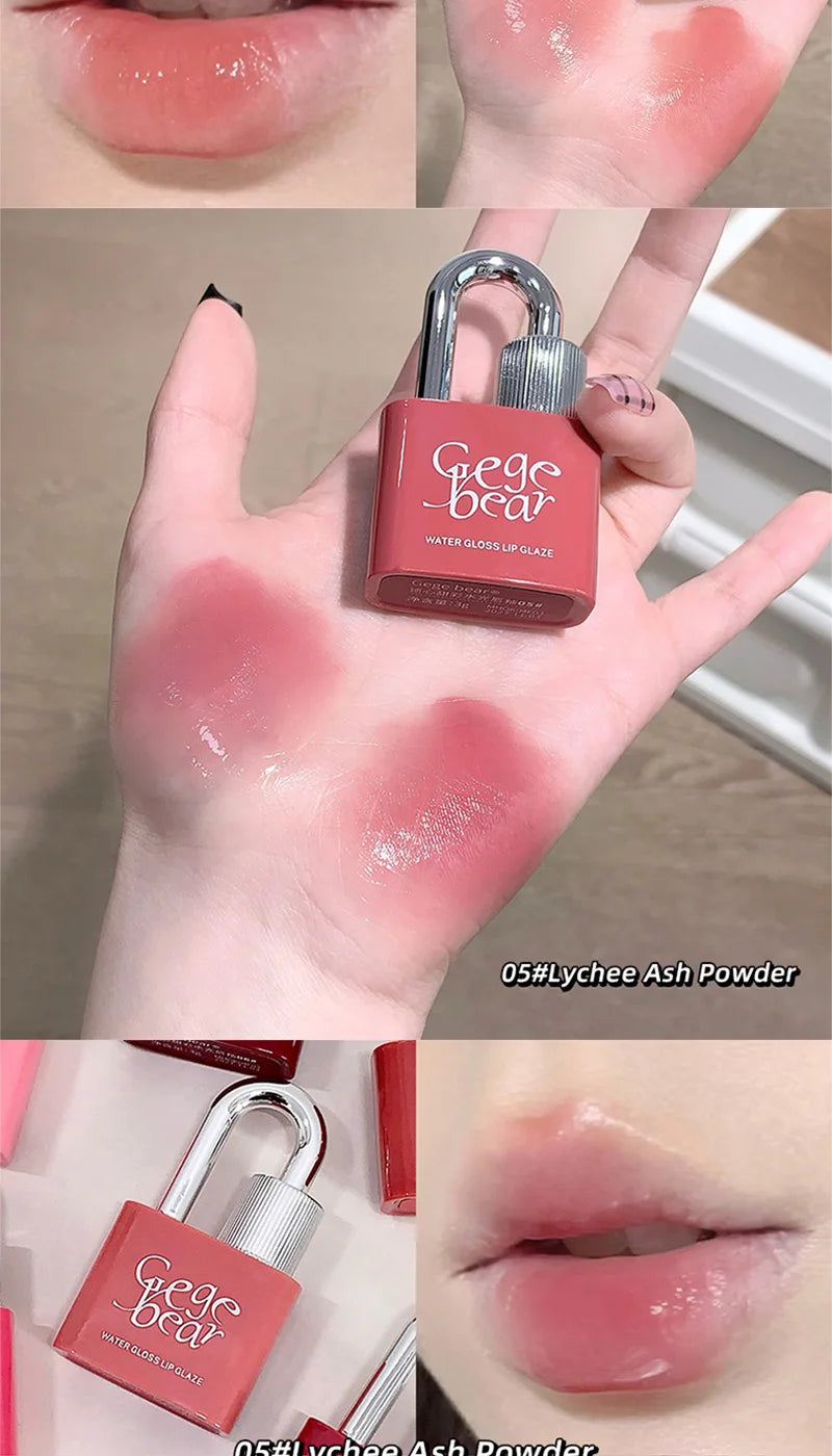 Gege Bear Lockheart Water-Gloss Lip Gloss