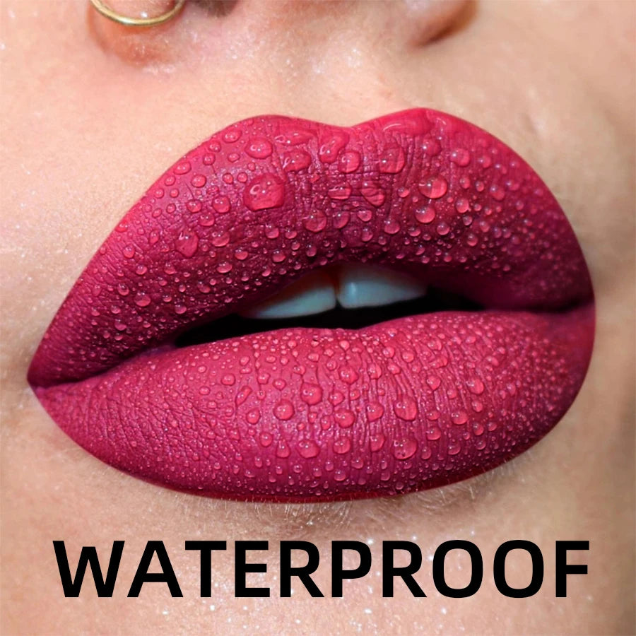 19 Matte Velvet Shades – Waterproof & Bold