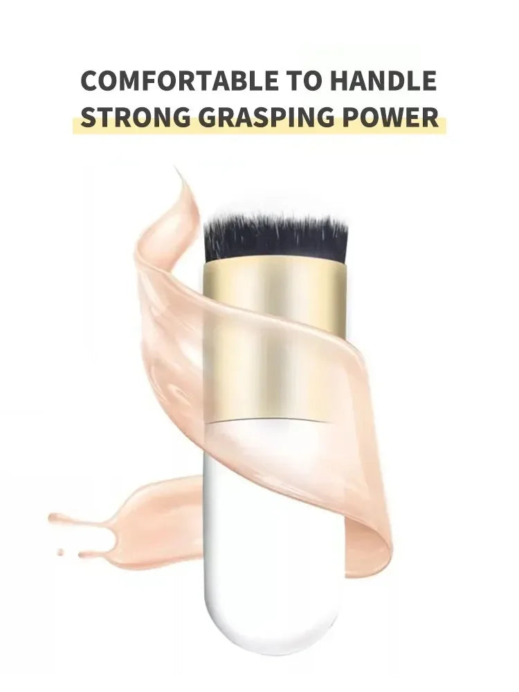 Foundation Brush – Mushroom Design, Smooth Application