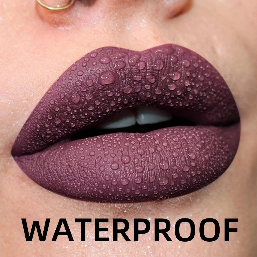 19 Matte Velvet Shades – Waterproof & Bold