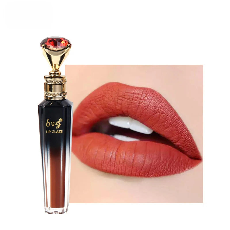 Velvet Matte Lip Gloss – Waterproof & Long-Lasting