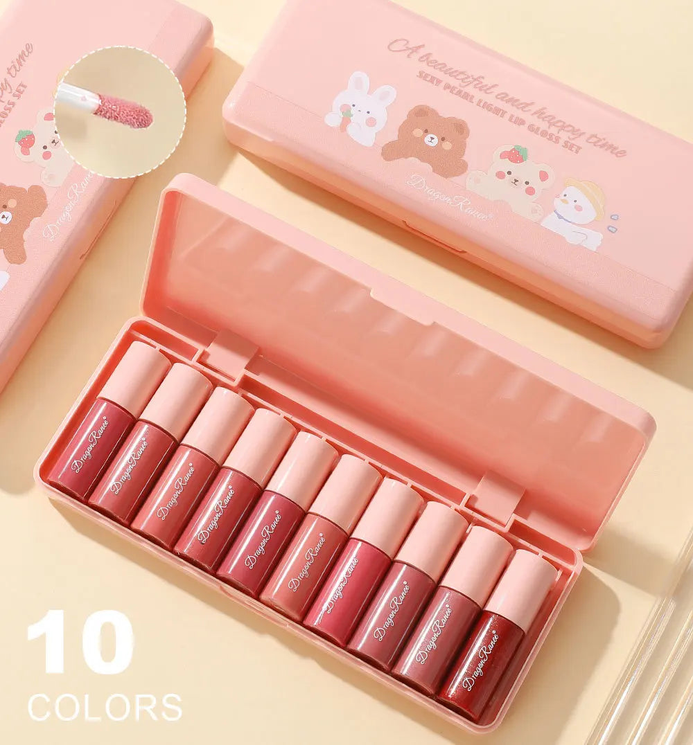 Vibrant Lip Glaze Set – Bold & Charming